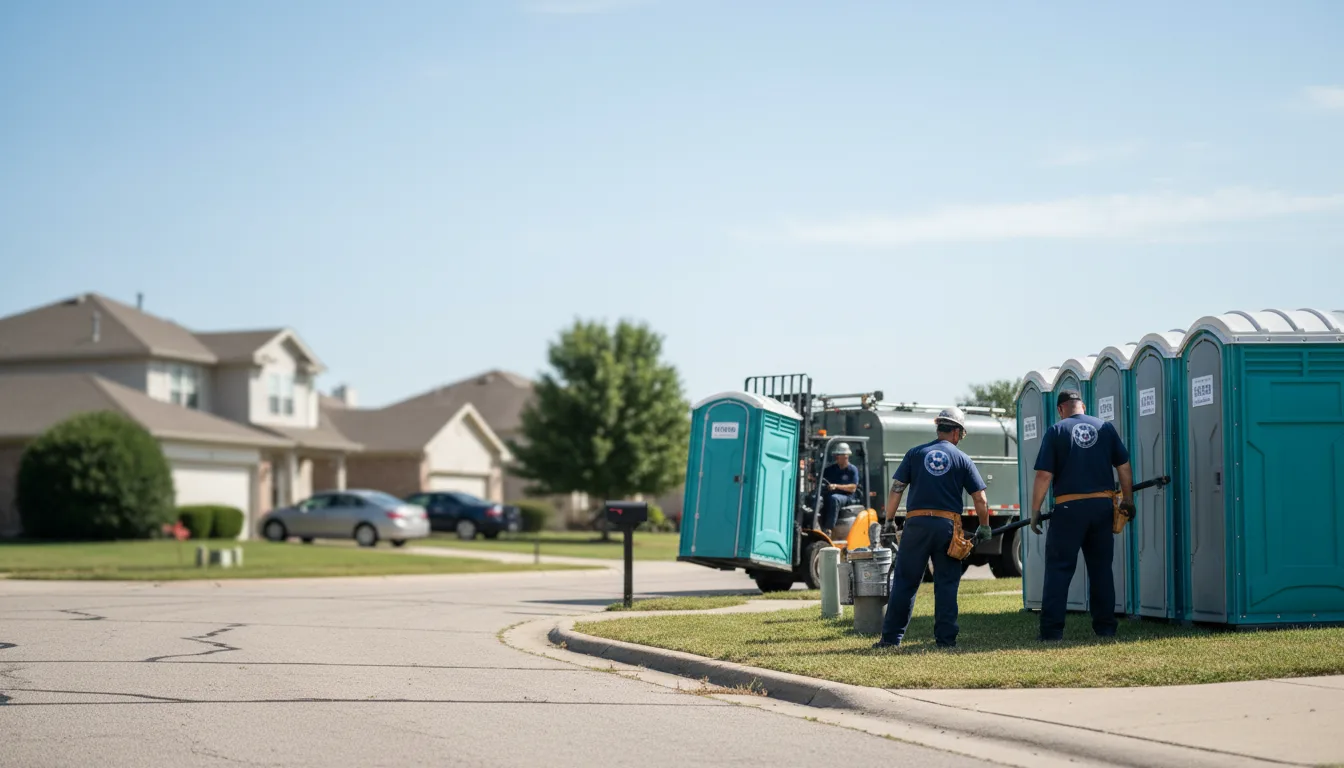 Porta Potty Rental in Slidell, TX near me